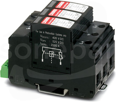 VAL-MS-T1/T2 1000DC-PV/2+V-FM Ogranicznik przepięć typu 1/2 (PV)
