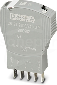 CB E1 24DC/2A NO P Wyłącznik zabezpieczający elektroniczny