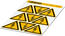 PML-W101 (50x50) Etykieta ostrzegawcza
