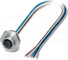 SACC-E-M12FS-4CON-M20/0,5 Gniazdo