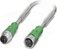 SAC-5P-M12MS/0,3-802/M12FS Przewód czujnikowy PUR 5-żył.0,3m