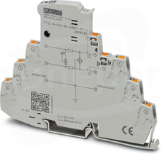 TTC-6-1X2-M-24DC-PT-I Złącze z ogranicznikiem