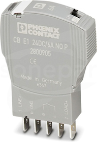 CB E1 24DC/6A NO P Wyłącznik zabezpieczający elektroniczny