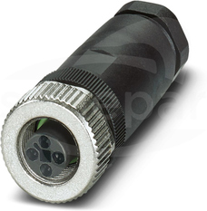 SACC-M12FST-4CON-PG 9-M M12 4P Wtyk żeński prosty