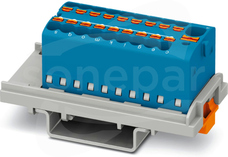 PTFIX 4/18x1,5-NS35 BU Blok rozdzielczy