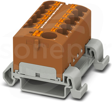 PTFIX 10/12X4-NS35A BN Blok rozdzielczy