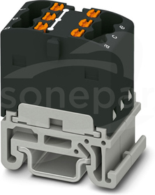 PTFIX 6X1,5-NS15A BK Blok rozdzielczy