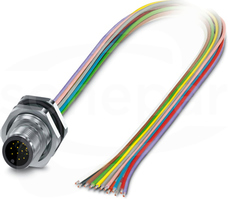 SACC-DSI-M12MS-12P-M16XL/0,5 Złącze wtykowe do wbudowania