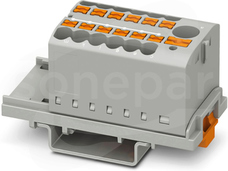 PTFIX 6/12X2,5-NS35 GY Blok rozdzielczy