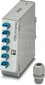 FOC-FDX20-PP-LCD6-OSP-PT9 Światłowodowa skrzynka rozdzielcza