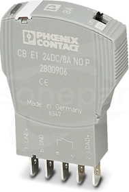CB E1 24DC/8A NO P Wyłącznik zabezpieczający elektroniczny