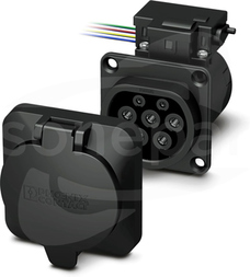 EV-T2M3SO12-4P-B-SET Gniazdo ładowania