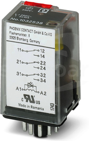 REL-OR-BL/L-230AC/3X21 Przekaźnik miniaturowy