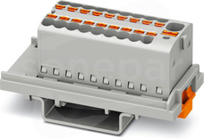 PTFIX 4/18X1,5-NS35 GY Blok rozdzielczy