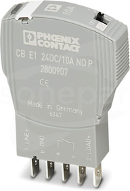CB E1 24DC/10A NO P Elektroniczne wyłączniki zabezpieczające