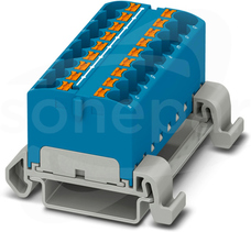 PTFIX 18X4-NS35A BU Blok rozdzielczy