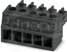MC 1,5/ 5-ST-3,81 BK BDWH:1-5 Złącze do PCB