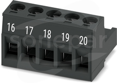 MSTB 2,5/ 5-ST BKBDWH:16-20 Złącze do PCB