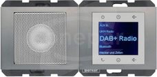 K.5 stal szlachetna Radio Touch DAB+ z głośnikiem