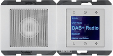 K.5 Radio Touch DAB+ BT z głośnikiem aluminium Radio dotykowe