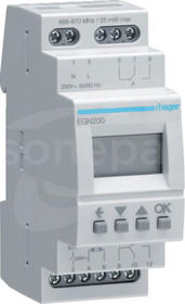 EGN200 16A 2-krotny Zegar cyfrowy wielofunkcyjny z Bluetooth