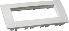 GT4539016 45x45 biały Ramka 3-krotna