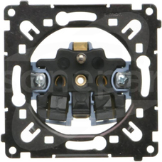 SIMON55 16A czarny Mechanizm gniazda