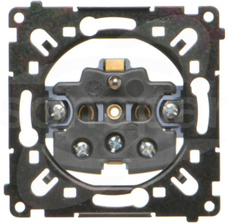 SIMON55 2P+Z Mechanizm 16A czarny Gniazdo pojedyńcze