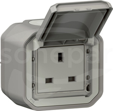 NOWE PLEXO 55 2P+Z Gniazdo standard brytyjski