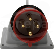 32A 4P 400V IP44 Gniazdo łączeniowe