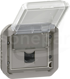 NOWE PLEXO RJ45 FTP kat.6 szare Gniazdo RJ45