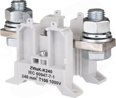 ZWaK-K240 szary Złączka 1-torowa