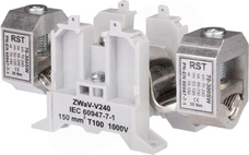 ZWaV-V240 szary Złączka 1-torowa