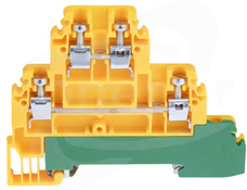ZG-G4 PE/L/N Złączka 3-piętrowa TS35