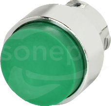 527/W zielony Przycisk