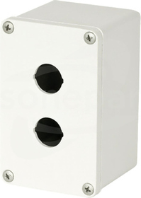 SAM 106-B aluminium Obudowa kasety 2 otwory