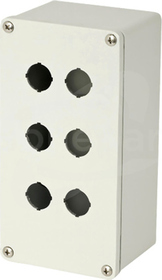SAM 113-B aluminium Obudowa kasety 6 otworów