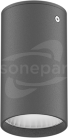 Tubo NT IP44 LED 140 70° 15W 1370lm 840 RF Antracy Kinkiet LED