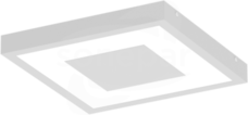 FINESTRA SQUARE LED 31W/4000K 2980lm OPAL szary Oprawa LED 407x407