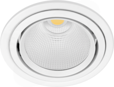 BARI LED DL135 21W 3000K 2220lm IP20 biały Downlight LED