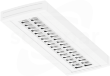 MONZA II LED 27W 3490lm 4000K PAR Oprawa LED 640x223 natynkowa