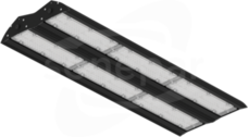 Hall LED 2X985 90D 295W 51665lm 840 LNS Czarny Oprawa LED przemysłowa