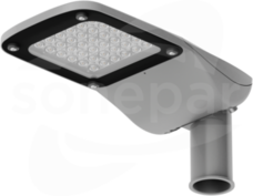 Via LED AS 120°x40° 49W 8240lm 740 LNS Szary Oprawa uliczna