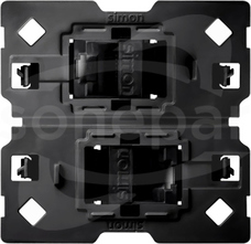 SIMON100 2xRJ45 kat.6 Mechanizm gniazda komputerowego