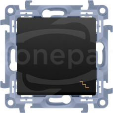 SIMON10 10AX IP20/IP44 czarny Łącznik schodowy