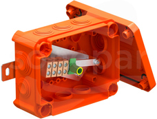 T100ED 06A Puszka odgałęźna FireBox z dławikami elastycznymi