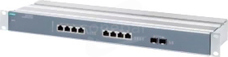 SCALANCE XR108-2PoE WG19 rack 8 x 1GE PoE 2 x SFP Switch