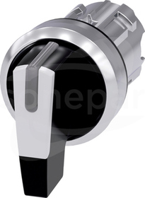 SIRIUS ACT 22mm I-O-II z samop.czarny Przełącznik z możl.podśw.metal