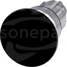 SIRIUS ACT 22mm z samop.czarny Przycisk grzybkowy metal