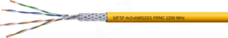 S/FTP 4x2xAWG22/1 FRNC 1200 MHz, KAT. 7A żółty Przewód teleinformatyczny ekranowany